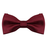 HUISHI Bow Ties For Men Solid Stripe Black Pearl White Bowtie Elegant Mans Bussiness Wedding Party Accessories Butterfly Bow