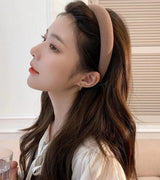 New Fashion Women's Thick Sponge Headband Wide Brim Hairband Elegant Headband Makeup Face Wash Headband Fashion Hair Accessories