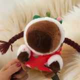 Headband Cartoon Funny Capybara Hair Hoop Summer Women's Cute Face Wash Headband Funny Plush Hair Band Hair Accessories