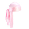 Unisex Silky Long Tail Durag Pirate Hat Turban Fashion Headwraps Cap Bandana Women Men Headwear Caps Hijab Hair Accessories  ﻿