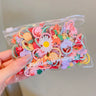 20Pcs/Set infant Cute Bowknot Headbands Girls Elastic Hair Bands Bows Headwear for Kids Cartoon Ornaments Gift Hair Accessories