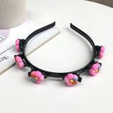 Braided Hair Bands for Girls Hair Hoop Headwear Female Flower Love Fruit Headwear Women New Fashion Hair Accessories