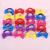 120 件套 Hair Accessories Set for Girls Colorful Bowknot Hair Band Children Ponytail Holder Hair Ties Kids Elastic Rubber Bands