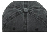 Hat Men's Washed Coated Baseball Cap Color Tile Korean Version Simple Dome Cap Solid Color Sports Sun Hat
