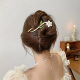 New Women Metal Hair Claw Elegant Gold Flowers Hair Clips Barrette Crab Headband Ponytail Clip Headwear hair accessories tiara