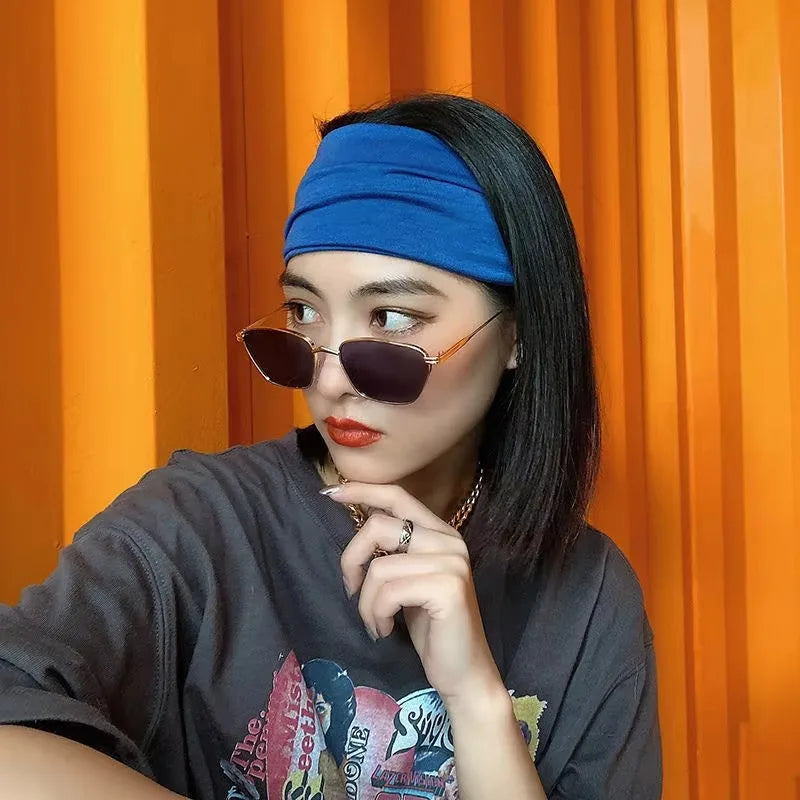 Classic Non Slip Headbands Fashion Workout Yoga Exercise Hair Sweat Wicking Summer Hair Accessories Elastic Bands For Men Women