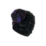2024 African Pattern Floral Print Turban for Women Pre-Made Top Knot Head Wraps Flower Stretch Hijab Chemo Cap Headscarf Beanie