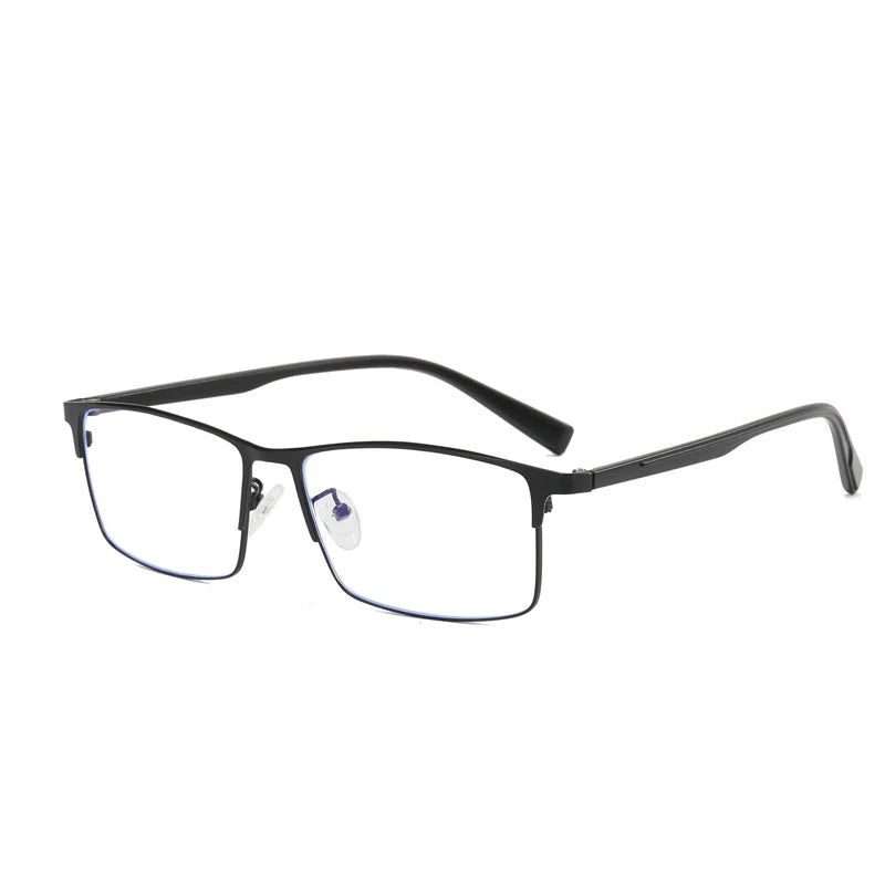 Big Titanium Glasses Frame Anti Blue Ray For Computer Work Business Spectacle Screen Protective Eyeglasses Wide155mm Light