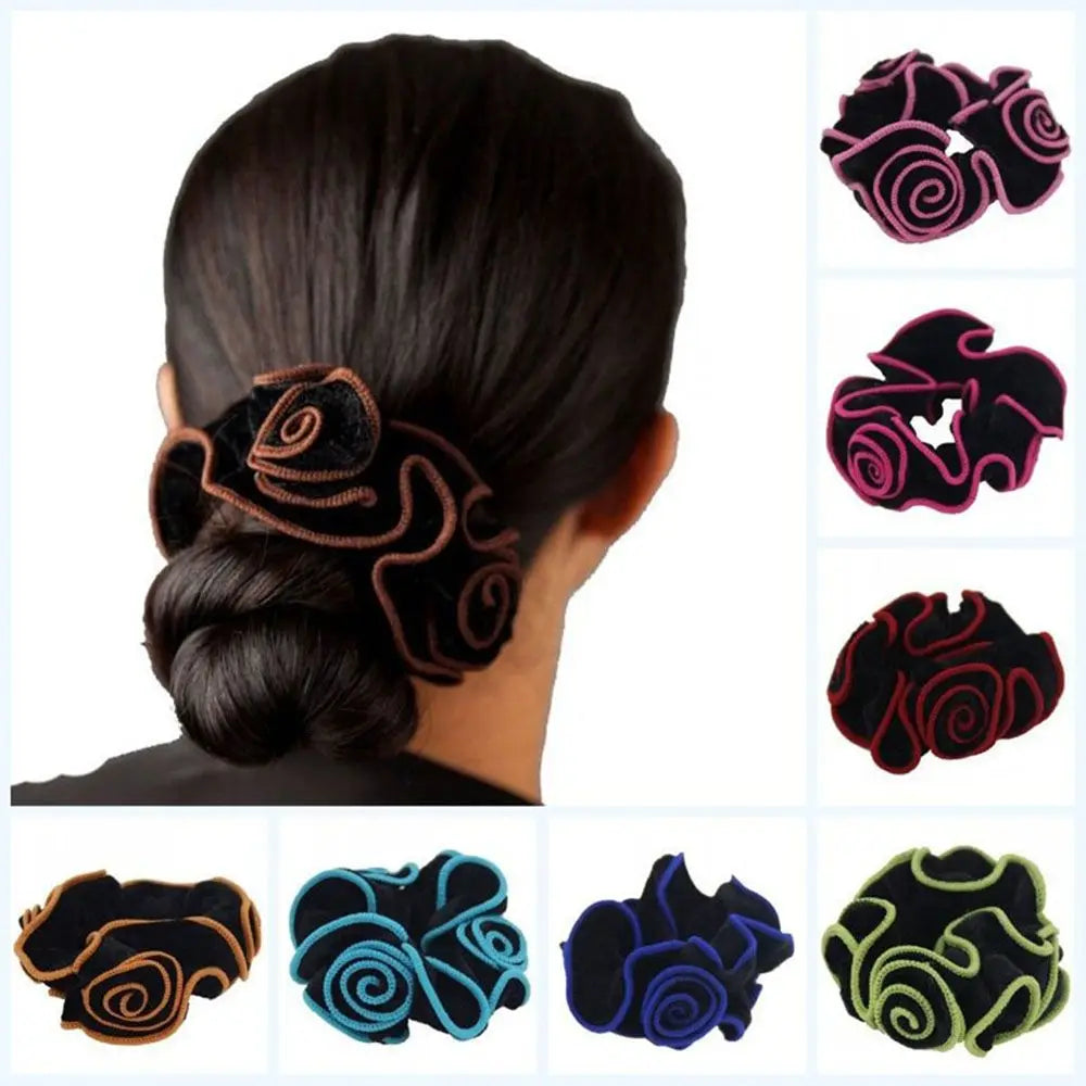 Headbands New Accessories Flower Hairclips Scrunchies Hair Rope Hair Ring Velvet Elastic