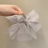 New Mesh Bow Grip Clip Female Ponytail Braid Hair Claw Clip Elegant Girl Hair Clip Hair Accessories Gift Headdress