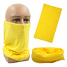 Outdoor Magic Bandana Solid Neon Color Cycling Hiking Scarves Headband Polyester Fashion Neck Cover Fishing Windproof Face Mask