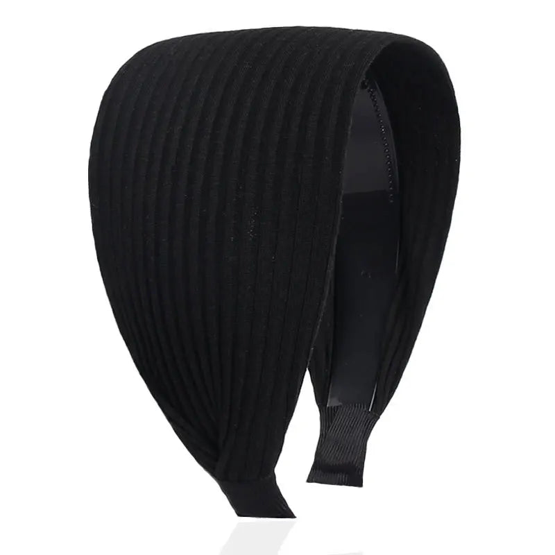 Black Wide-brimmed Headband  Toothed Non-slip  Hair Band  White Hair  Sports  Makeup  Headbands for Women  Diademas  Hairband