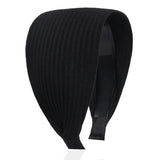 Black Wide-brimmed Headband  Toothed Non-slip  Hair Band  White Hair  Sports  Makeup  Headbands for Women  Diademas  Hairband