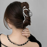 Fashion Geometric Metal Hair Claw Clips for Women Vintage Hair Clamps Crab Headband Hairpin Girls Hair Accessories Headwear