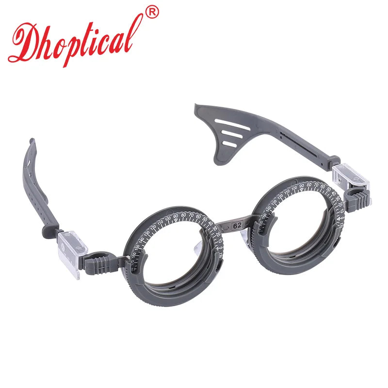 Pure Titanium Trial Frame Optometry Frame Multi Pupil Adjustable Lens Leg Eye Distance Measurement 3 Lenses By Dhoptical