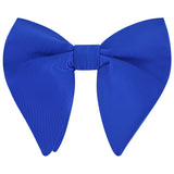 GUSLESON Fashion Pink Champagne Blue Solid Bow Tie For Men Classic Big Bowtie For Party Wedding Bowknot Adult Mens Tie