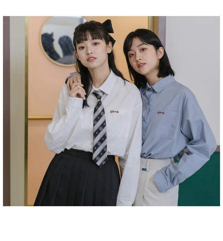 Fashion галстук женский Shirt Necktie Women College Style JK Plaid Uniform Detachable Collars Removable Ties Apparel Accessories