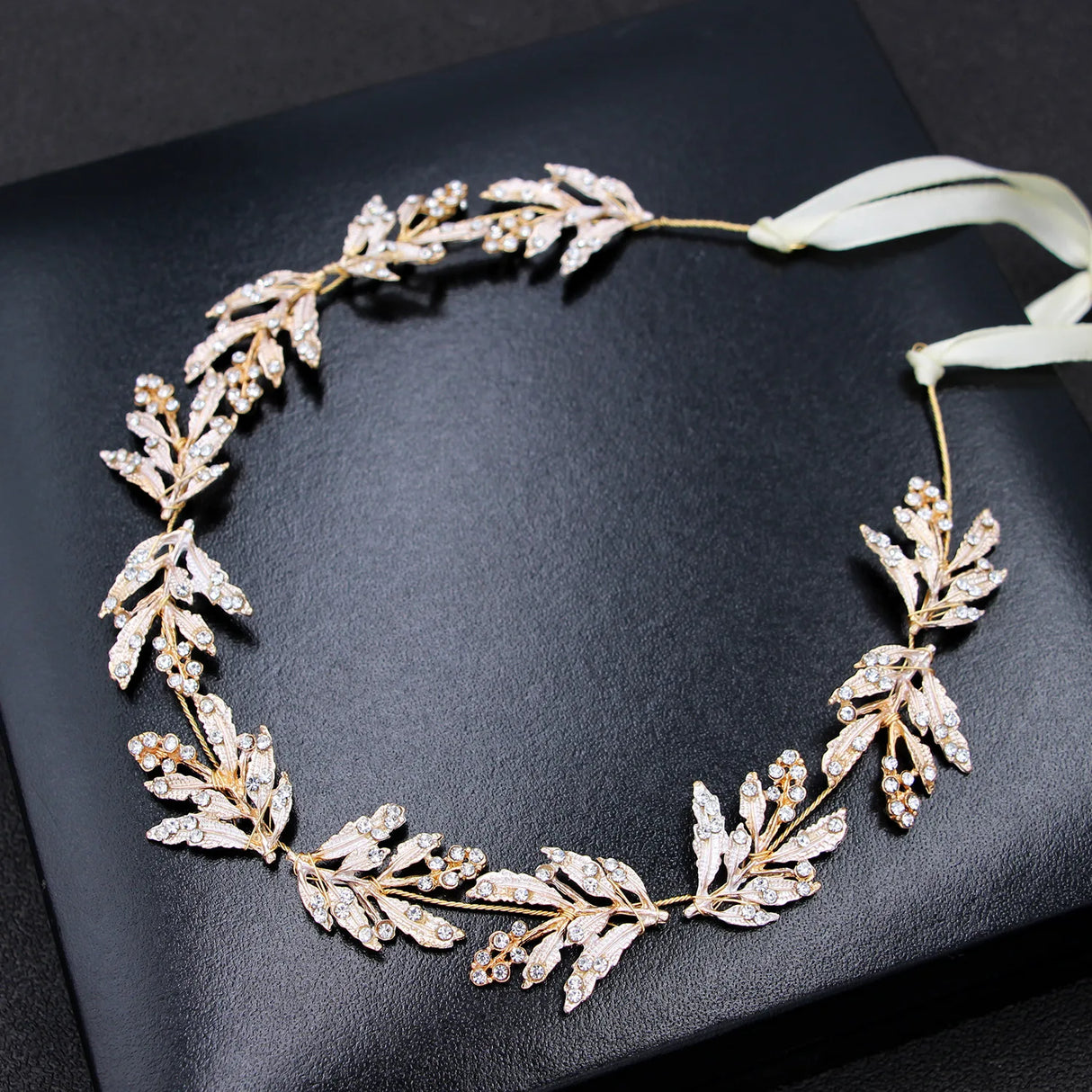 Wedding Headbands For Women Bride Handmade Crystal Rhinestone Tiaras Silver Color Hairbands Hair Accessories Queen Headband Gift