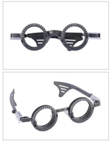Pure Titanium Trial Frame Optometry Frame Multi Pupil Adjustable Lens Leg Eye Distance Measurement 3 Lenses By Dhoptical