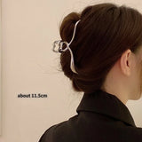 2023 New Fashion Metal Hair Claws Clip for Women Girls Trendy Hair Clip Barrette Hairpins Party Headwear Hair Accessories Tiara