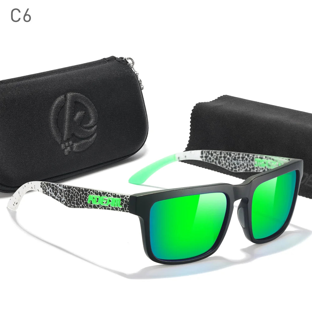 KDEAM Oversized Sunglasses Polarized Photochromic Lenses Night Vision Goggles Designed For Both Men And Women Large Glasses