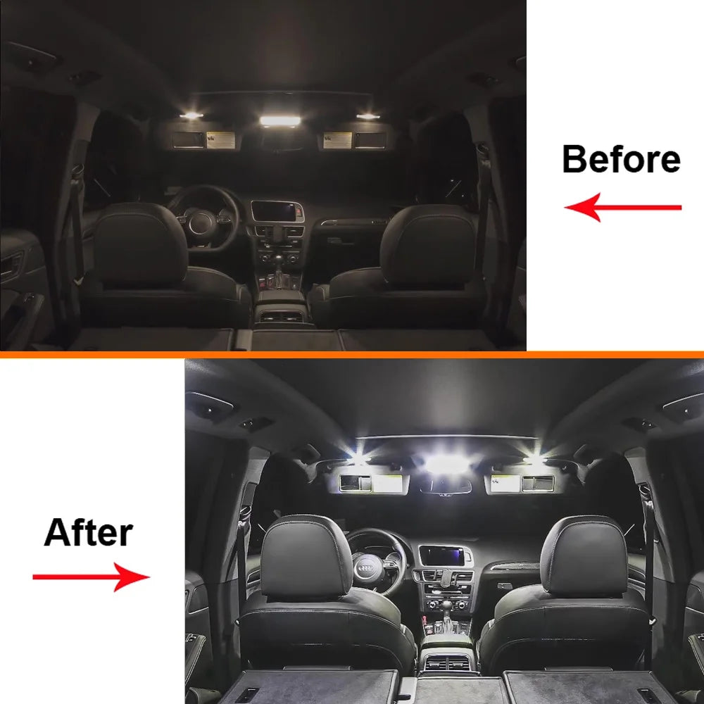 Canbus Car Bulbs LED Interior Light Kit For Mini Roadster R59 F60 R60 Cooper R50 R53 R56 F55 F56 R58 F57 R57 R52 Clubman F54 R55