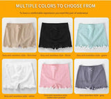 One Size Sexy Lace Seamless Shorts Sexy Short Pants Women Safety Pants for Dress Panties Skirt Shorts Women Breathable Shorts
