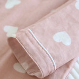 New Spring and Autumn Pajama Set Women's 100% Cotton Long Sleeve Pants Two Piece Love Lovely Sweet Home Furnishing Set