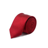 Solid Color Tie Polyester Material Business Executive Formal Fashion Tie for Men and Women