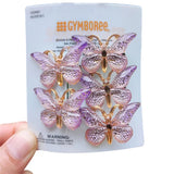 5PCS Sweet Stereoscopic Color Gradient Cute Baby Hairpins Kids Hair Clips Children Headwear Princess Barrette Girls Accessories
