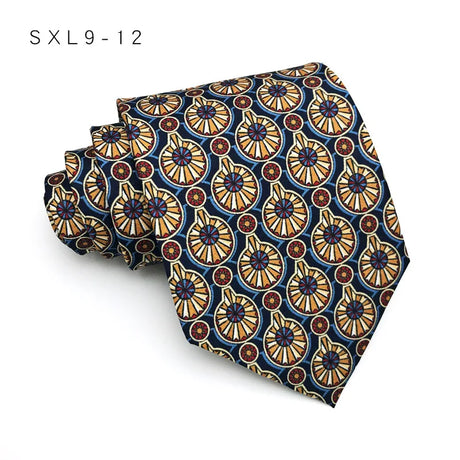 MUGIVALA Vintage 9cm Tie Modern Men's And Women's Formal Wear Business Printed Arrow Tie For Men Personality Suit Accessories