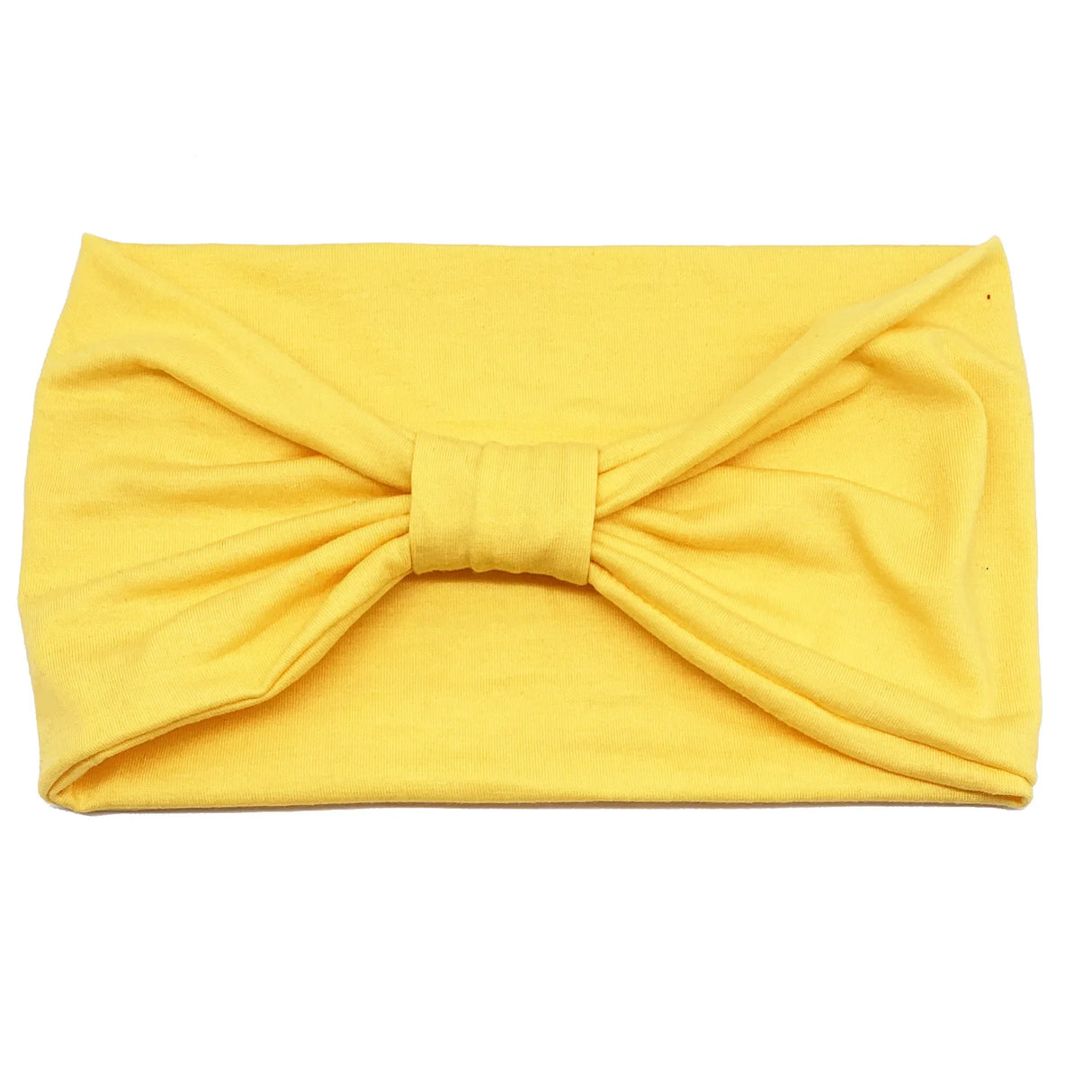 Headwrap Solid Color Knot Wide Headbands for Women Soft Cotton Sports Elastic Hair Bands Accessories Yoga Bandana Bandage