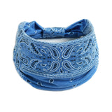Bohemian Wide Cotton Stretch Headbands Women Headwrap Turban Headwear Bandage Hairbands Bandana Wide Headbands Hair Accessories