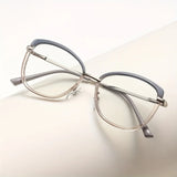 1 pair of new color-changing anti-blue light glasses, fashionable and personalized women's glasses, effectively block blue light
