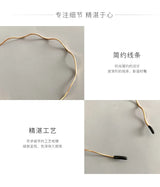 Wave Headbands Are Simple and Versatile, Suitable for Outdoor Hair Compression. Sweet and Retro Hair Binding Headbands