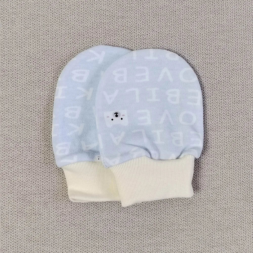 5 Pairs Baby Gloves Newborn No Scratch Mittens For Baby Set Cotton 0-3 Months Unisex Newborn Hand Mittens For Boys Girls