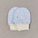 5 Pairs Baby Gloves Newborn No Scratch Mittens For Baby Set Cotton 0-3 Months Unisex Newborn Hand Mittens For Boys Girls
