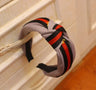 2025 New Fashion Hairband Headband For Women Fashion Turban Striped Hair Band Bee Pattern Print Hair Accessories
