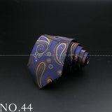 New Design Wedding Men Tie Purple Solid Striped Paisley Flower Neckties Men Business Dropshipping Groom Collar Accessories Gift