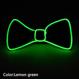 LED Acrylic Bow Tie Light up LED Men Bow Tie Luminous Bow tie Costume Men Ties DJ Dance Glow Decoration Novelty Gift LED Cravat