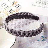 Braided Headband Women Girls Elastic Hairbands Non-slip Fashion Weaving Hair Hoop Bands Female Bezel Hair Accessories Headwear