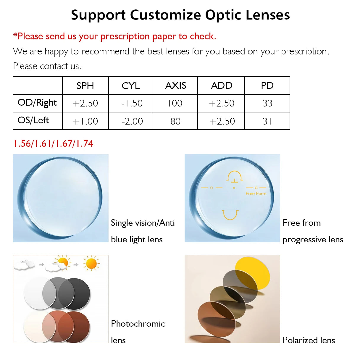 Titanium Large Size Lightweight Rectangular Men and Women Colored Flexible Rimless Glasses Frame For Myopia Prescription Lenses