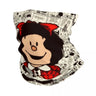 Comic Girl Scarf Neckerchief Neck Face Mask Polyester