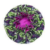 Double Layer Silky Satin Bonnet Women Sleeping Cap Large Reversible Satin Linned Night Sleep Headwrap Hat Hair Wrap Accessories