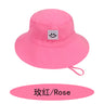SMILE Baby Sunhat Summer Spring Kids Bucket Hat For Girls Boys Children Big Visor Cotton Sun Cap Beach Travel Panama Hats Caps
