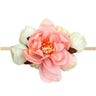Baby Headband Flowers For Girls Cute Elastic Floral Hair Bands Newborn Toddler Headwear Nylon Headbands Kids Hair Accessories