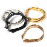 5pcs Blank Metal Headbands DIY Headbands Plain Thin Headbands for Making Hair Accessories For Jewelry