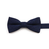 High Quality Mens Solid Color Bowtie Set For Men Children Wedding Party Dinner Accessory Pink Orange Father-son Bow Tie Gift