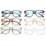 Anti Blue Light Optical Glasses Ultra Light Graduated Lenses Near Sight Prescription Glasses Men Ladies Square Myopia Eyewear