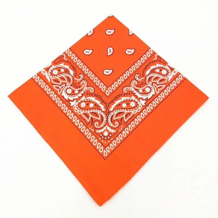 Fashion Bohemian Print Bandana Hair Bands Hip Hop Man Women Outdoor Unisex Headbands Band Wrist Wraps Face Mask Handkerchief